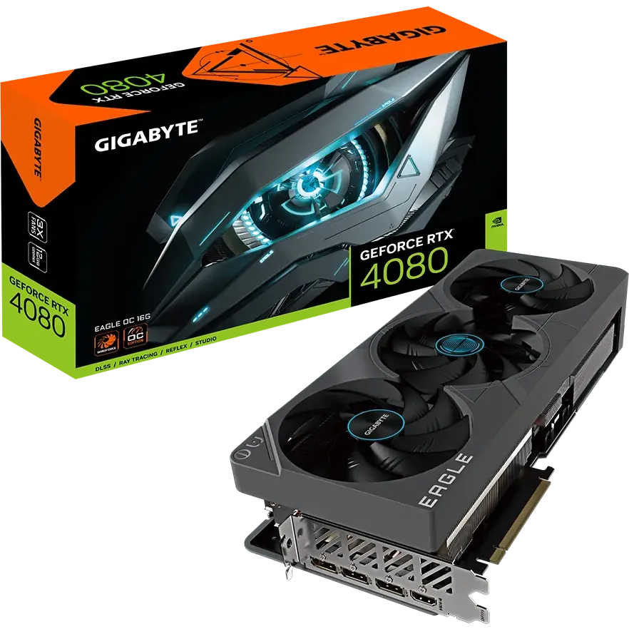 Видеокарта NVIDIA GeForce RTX 4080 Gigabyte 16GB (GV-N4080EAGLE OC-16GD) - фото 7