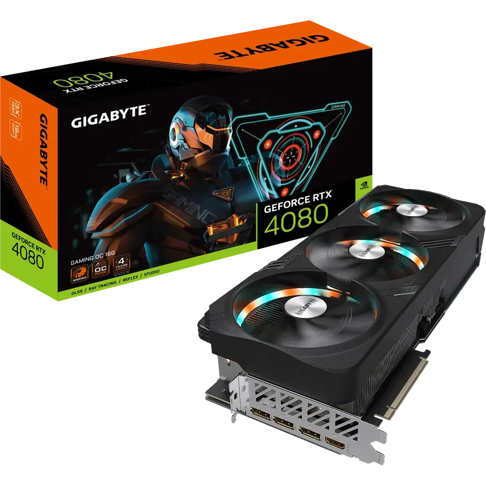 Видеокарта NVIDIA GeForce RTX 4080 Gigabyte 16Gb (GV-N4080GAMING OC-16GD) - фото 8