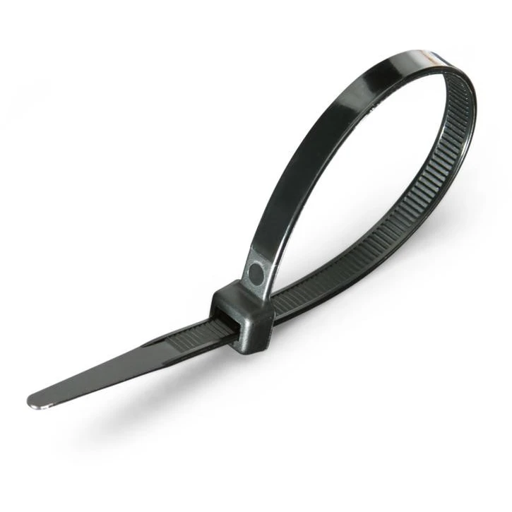 Кабельная стяжка Fortisflex КСС 4х200 Black - 49411