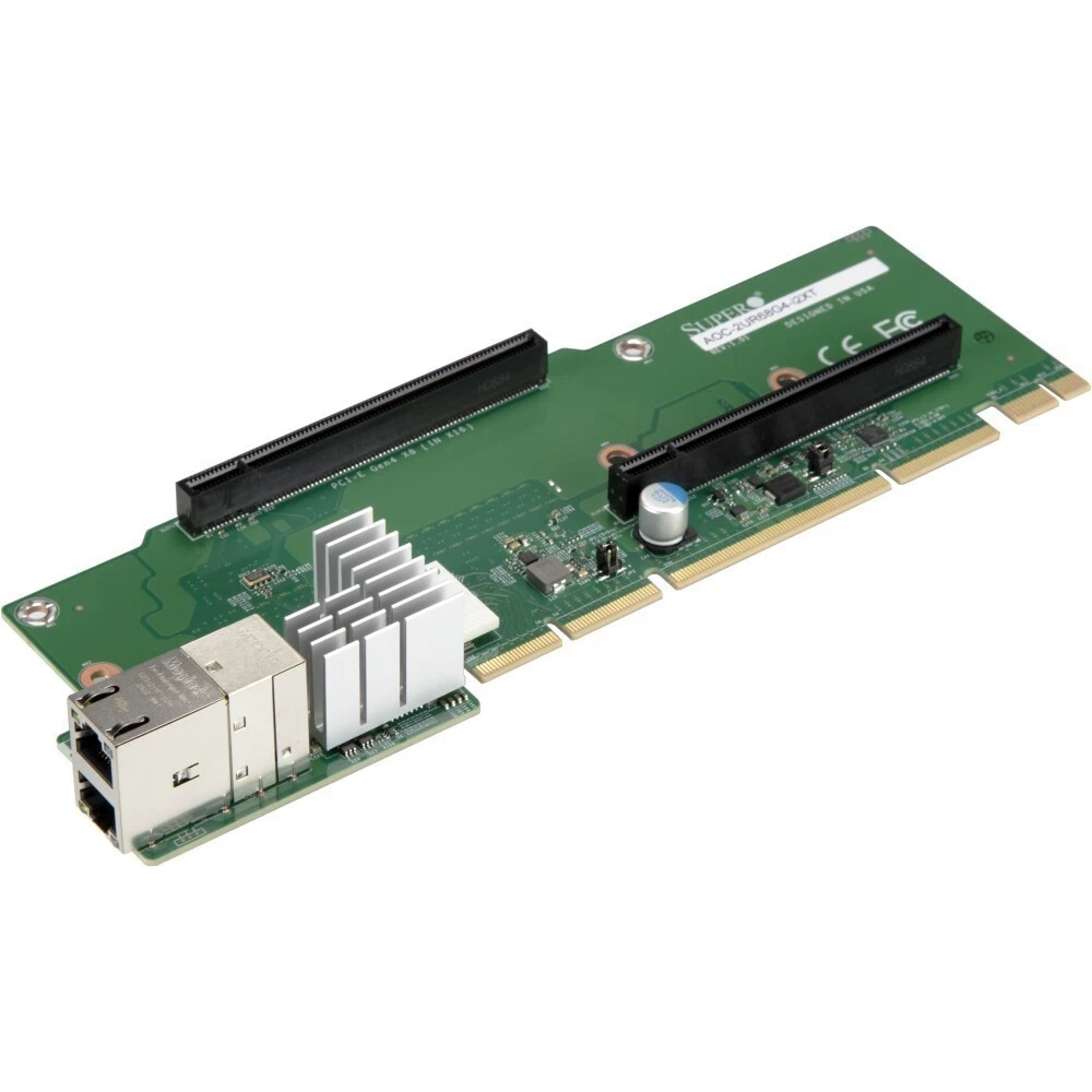 Переходная плата SuperMicro AOC-2UR68G4-I2XT-O