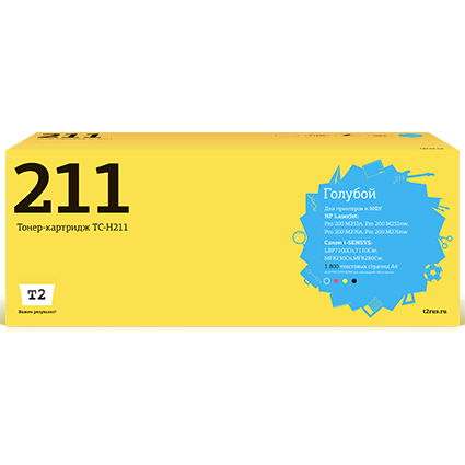 Картридж T2 TC-H211 Cyan