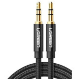 Кабель 3.5 Jack (M) - 3.5 Jack (M), 1м, UGREEN AV112 Black (50361)