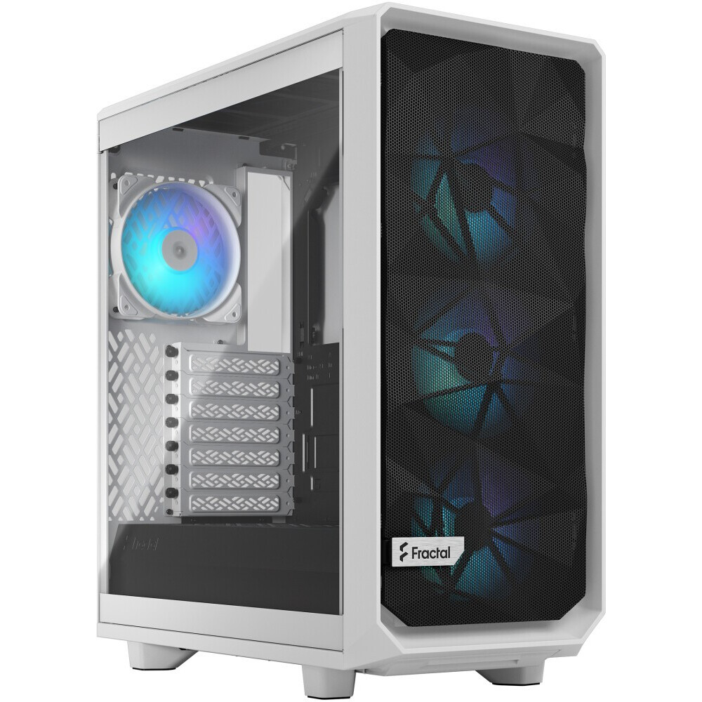 Корпус Fractal Design Meshify 2 Compact RGB White TG Clear Tint - FD-C-MES2C-08