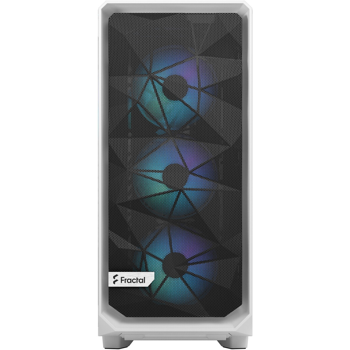 Корпус Fractal Design Meshify 2 Compact RGB White TG Clear Tint - FD-C-MES2C-08 - фото 2