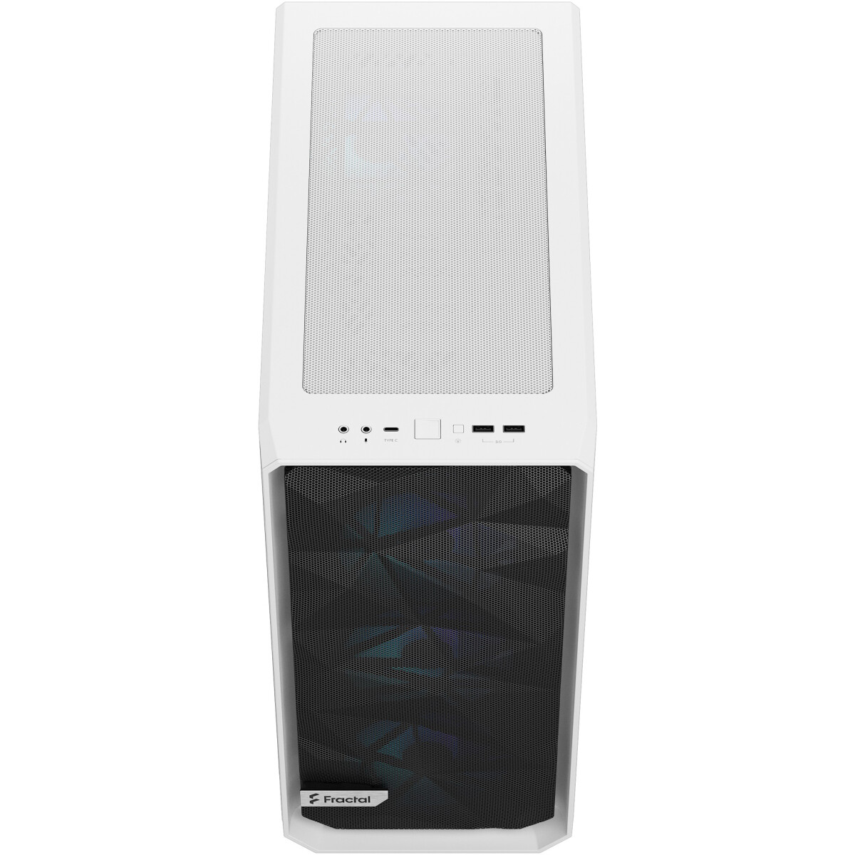 Корпус Fractal Design Meshify 2 Compact RGB White TG Clear Tint - FD-C-MES2C-08 - фото 4