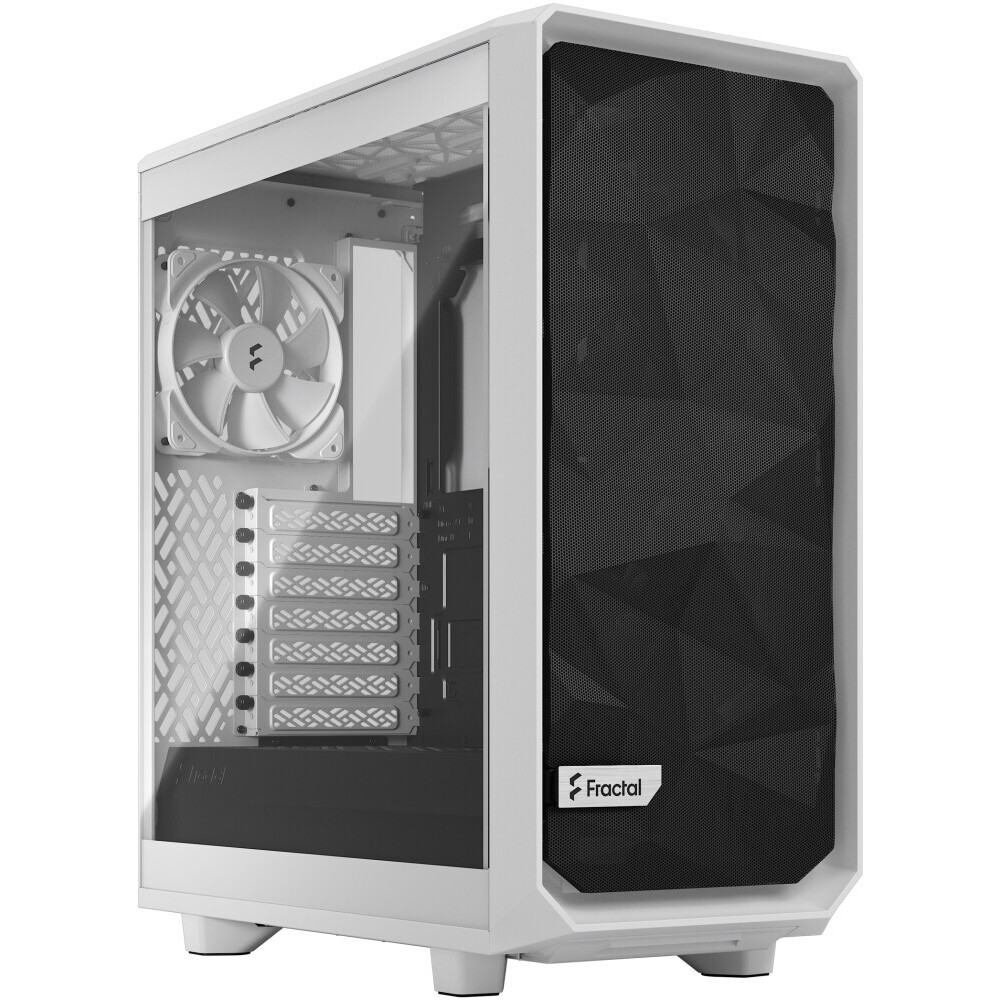Корпус Fractal Design Meshify 2 Compact Lite White TG Clear - FD-C-MEL2C-04