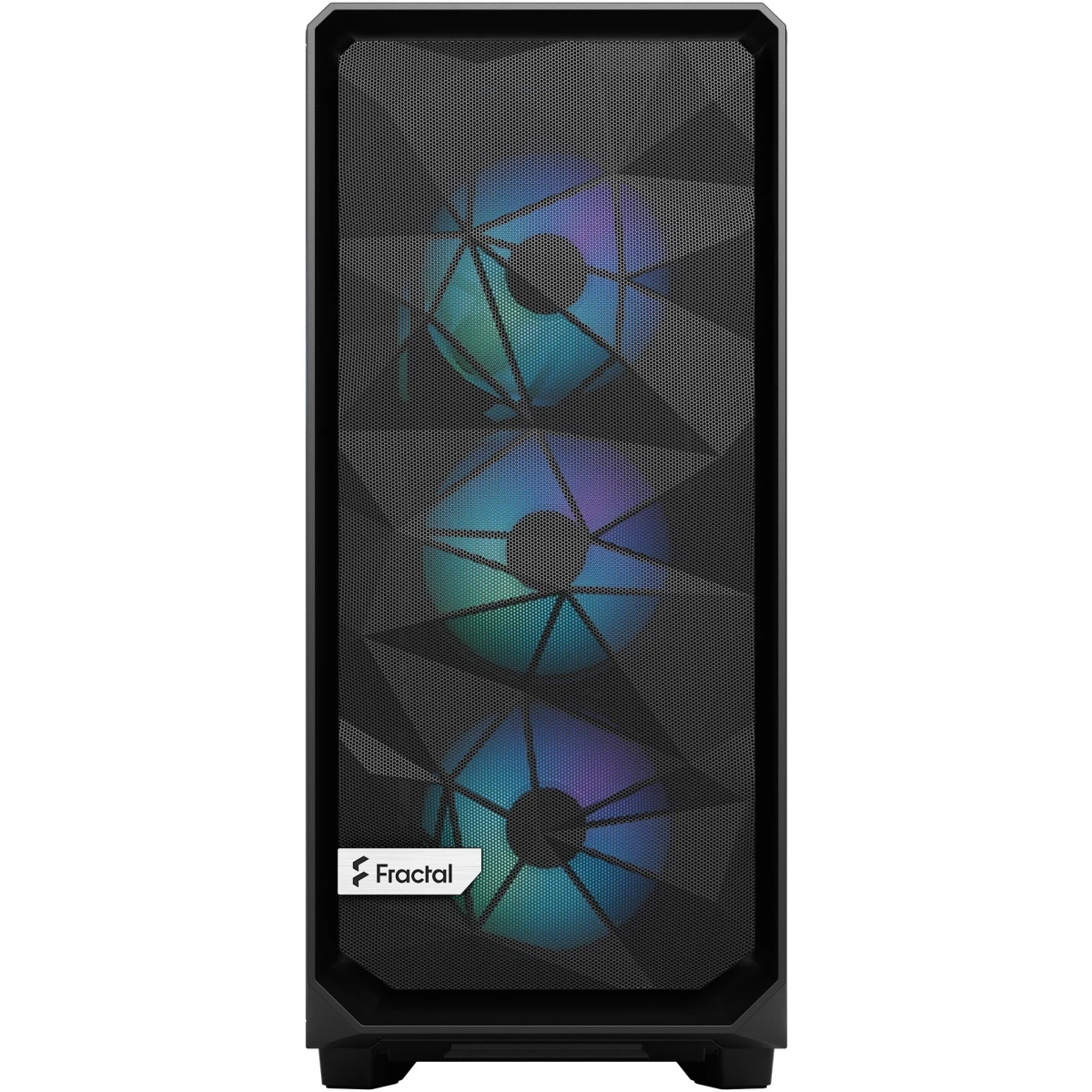 Корпус Fractal Design Meshify 2 Compact Lite RGB Black TG Light Tint - FD-C-MEL2C-05 - фото 2