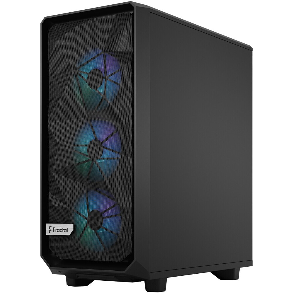Корпус Fractal Design Meshify 2 Compact Lite RGB Black TG Light Tint - FD-C-MEL2C-05 - фото 3
