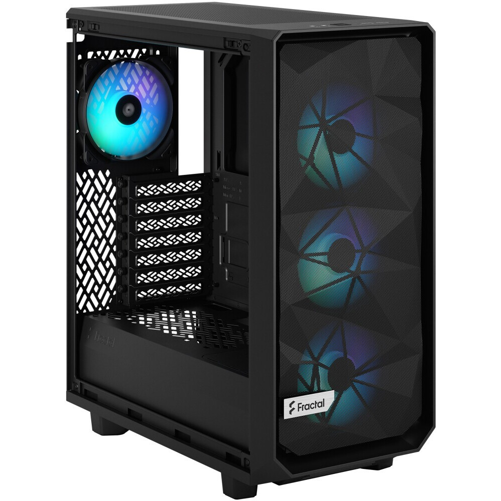 Корпус Fractal Design Meshify 2 Compact Lite RGB Black TG Light Tint - FD-C-MEL2C-05 - фото 5