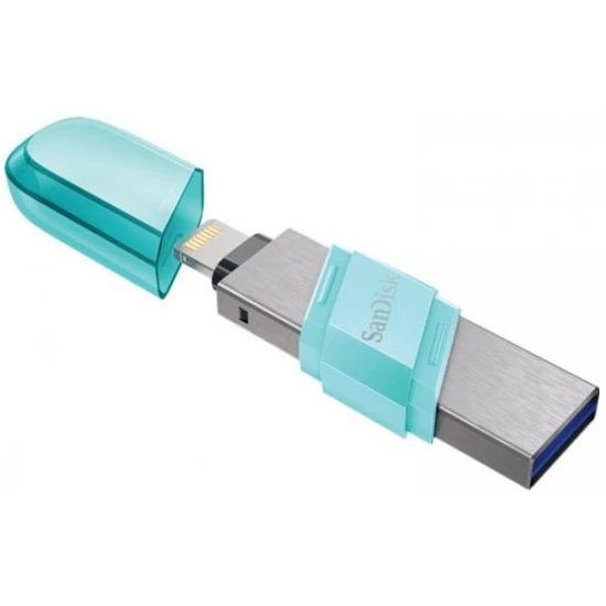 USB Flash накопитель 128Gb SanDisk iXpand Flip (SDIX90N-128G-GN6NJ) - фото 2