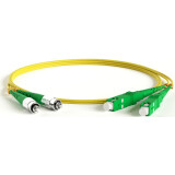 Патч-корд Hyperline FC-D2-9-FC/AR-SC/AR-H-5M-LSZH-YL, 5м