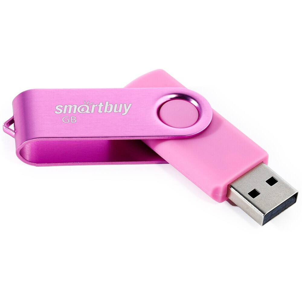 USB Flash накопитель 16GB SmartBuy Twist Pink (SB016GB2TWP)