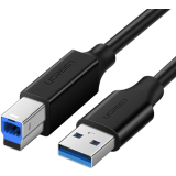 Кабель USB A (M) - USB B (M), 2м, UGREEN US210 (10372)