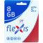 Карта памяти 8GB MicroSD Flexis (FMSD008GU1)