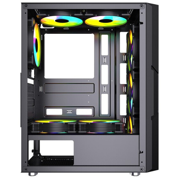 Корпус Powercase Mistral T4B Black - CMITB-L4 - фото 6