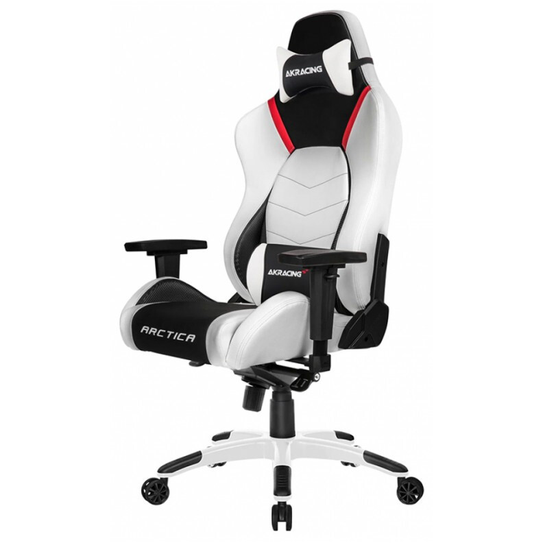 Игровое кресло AKRacing Arctica White - AK-EX-SE-BL - фото 8