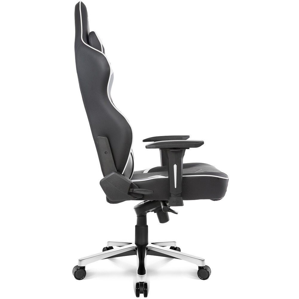 Игровое кресло AKRacing Max Black/White - AK-MAX-WT - фото 3