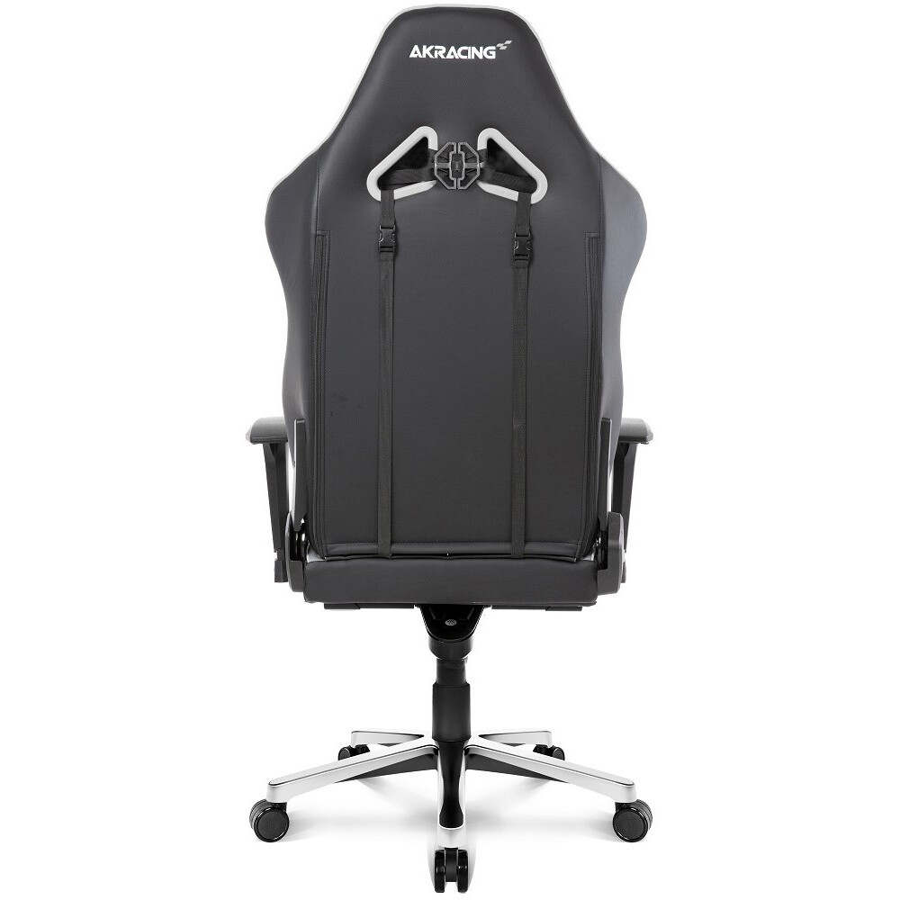 Игровое кресло AKRacing Max Black/White - AK-MAX-WT - фото 4