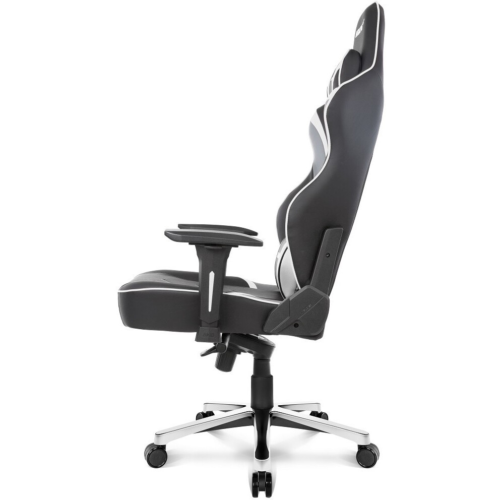 Игровое кресло AKRacing Max Black/White - AK-MAX-WT - фото 5