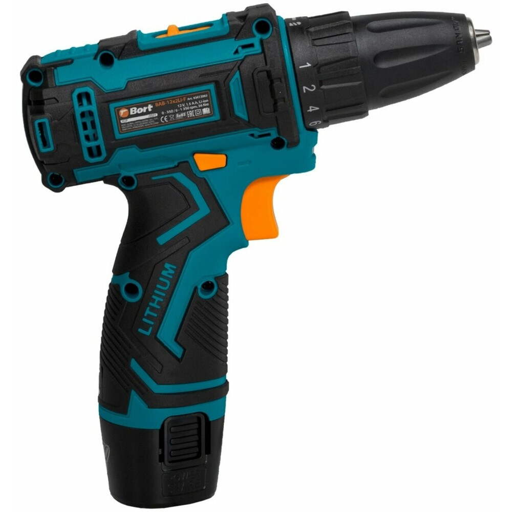 Дрель Bort BAB-12X2LI-F - 93413083 - фото 2