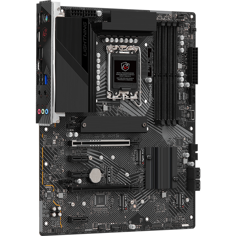 Pg lightning. ASROCK z790. Z790 материнская плата. Чипсет 790. ASROCK b760m PG Lightning.