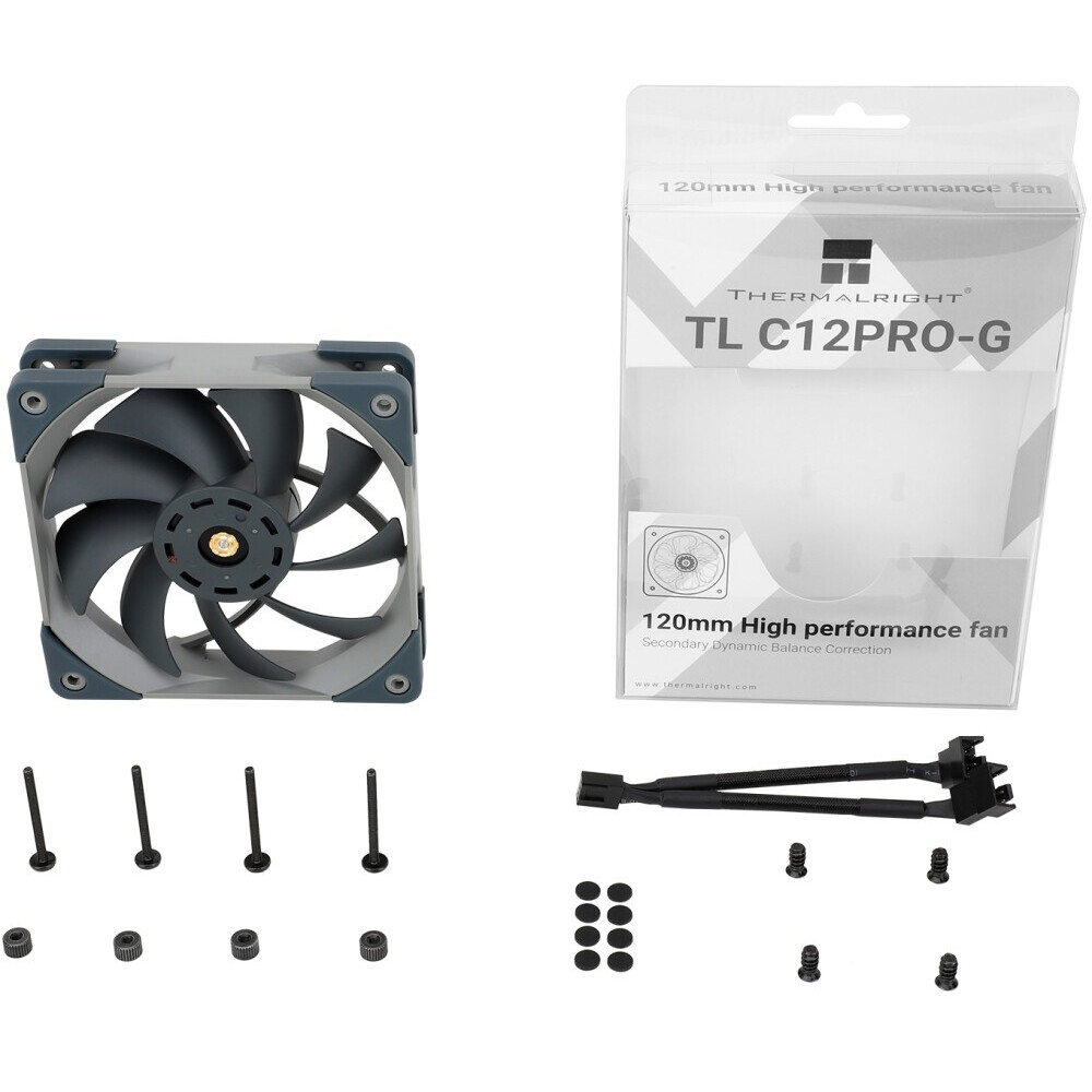Вентилятор для корпуса Thermalright TL-C12 PRO-G - TL-C12-PRO-G - фото 2