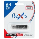USB Flash накопитель 64Gb Flexis RB-108 3.0 Black (FUB30064RBK-108)