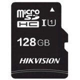 Карта памяти 128Gb MicroSD Hikvision C1 + SD адаптер (HS-TF-C1(STD)/128G/ADAPTER)