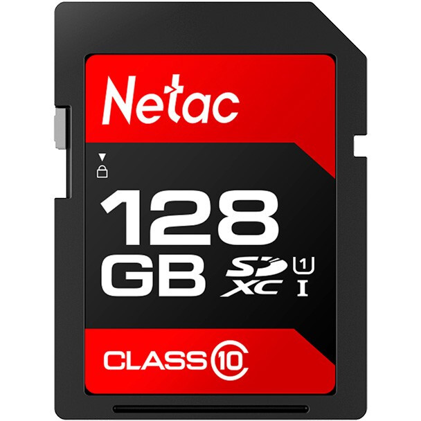 Карта памяти 128GB SD Netac P600 (NT02P600STN-128G-R)