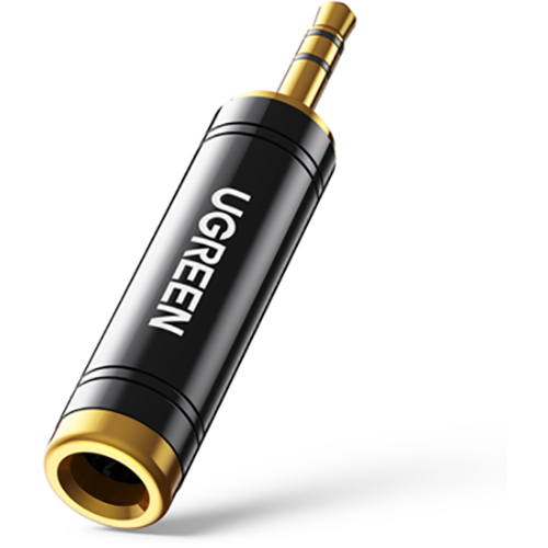 Переходник 3.5 Jack (M) - 6.3 Jack (F), UGREEN AV168
