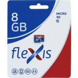 Карта памяти 8Gb MicroSD Flexis (FMSD008G10)