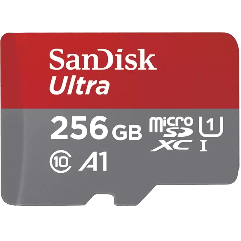Карта памяти 256Gb MicroSD SanDisk Ultra (SDSQUAC-256G-GN6MN)
