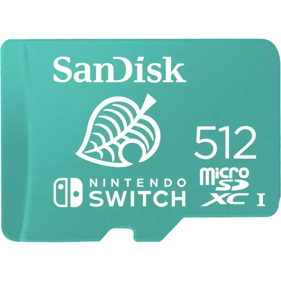 Карта памяти 512GB MicroSD SanDisk Nintendo Switch (SDSQXAO-512G-GN3ZN)