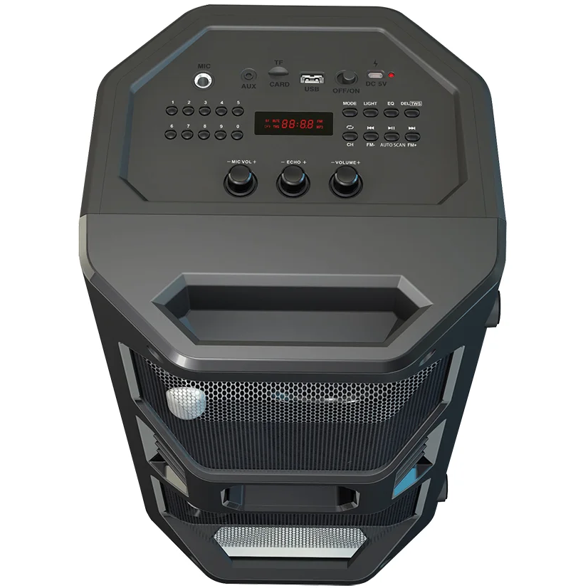Портативная акустика Perfeo Bastion Black - PF_B4985 - фото 4