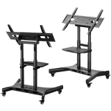 Мобильная стойка Onkron TS1380 Black (TS1380-B)