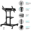Мобильная стойка Onkron TS1380 Black - TS1380-B - фото 4