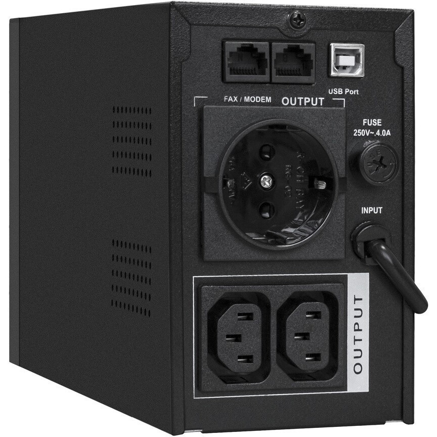 ИБП ExeGate SpecialPro UNB-1000.LED.AVR.1SH.2C13.RJ.USB - EX292782RUS - фото 2