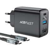 Сетевое зарядное устройство ACEFAST A17 Black (AF-A17-BK)