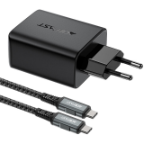 Сетевое зарядное устройство ACEFAST A17 Black (AF-A17-BK)