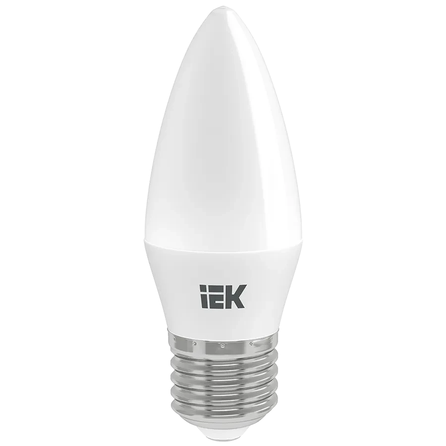 Светодиодная лампочка IEK LLE-C35-7-230-40-E27 (7 Вт, E27)