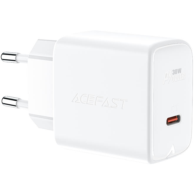 Сетевое зарядное устройство ACEFAST A21 White - AF-A21-WH