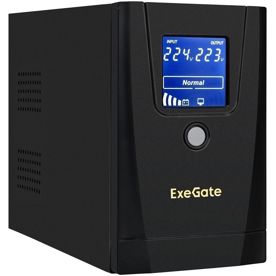 ИБП ExeGate SpecialPro Smart LLB-1000.LCD.AVR.1SH.2C13 - EX292787RUS