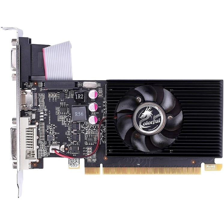 Видеокарта NVIDIA GeForce GT 710  Colorful 2GB (GT710-2GD3-V)