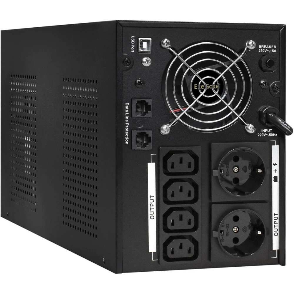 ИБП ExeGate SpecialPro UNB-3000.LED.AVR.2SH.4C13.RJ.USB - EX292615RUS - фото 2