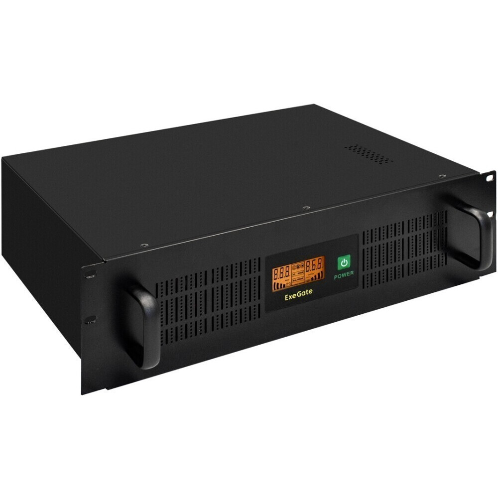ИБП ExeGate Power ServerRM UNL-1500.LCD.AVR.2SH.4C13.RJ.USB.3U