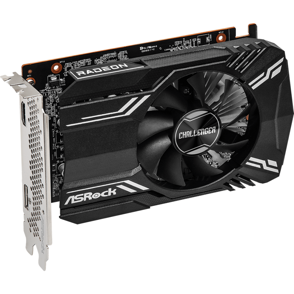 Видеокарта AMD Radeon RX 6400 ASRock Challenger ITX 4Gb (RX6400 CLI 4G) - фото 2