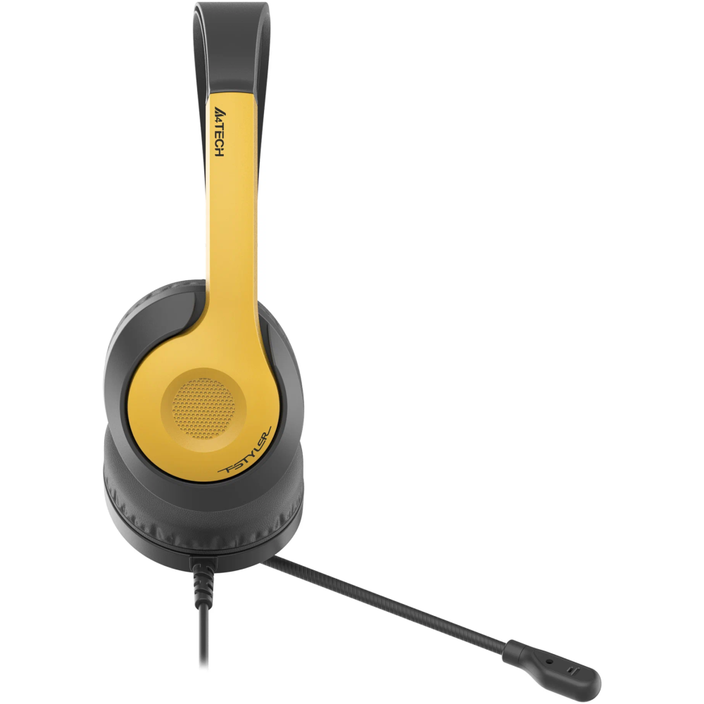 Гарнитура A4Tech Fstyler FH100U Yellow/Black - фото 3