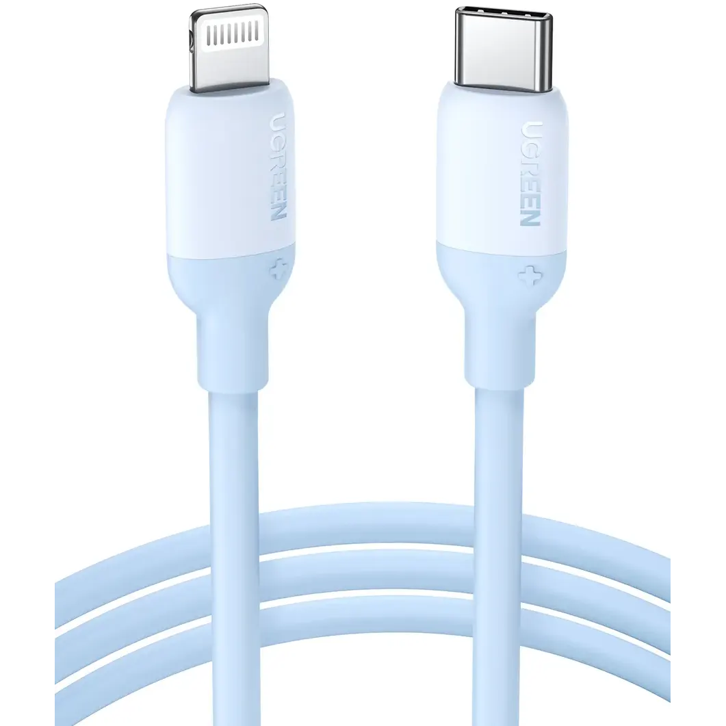 Кабель USB - Lightning, 1м, UGREEN US387 Navy Blue - 20313