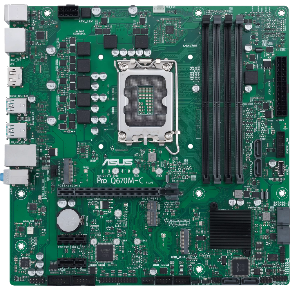 Материнская плата ASUS PRO Q670M-C-CSM