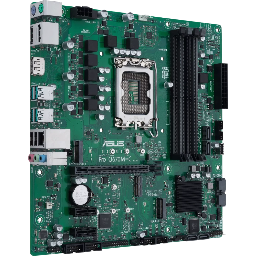 Материнская плата ASUS PRO Q670M-C-CSM - фото 2